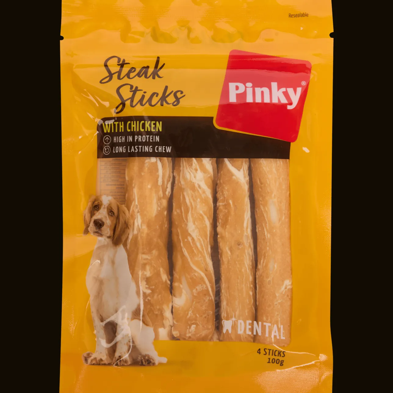 Action Pinky Steak Sticks hondensnacks> Dierenvoeding