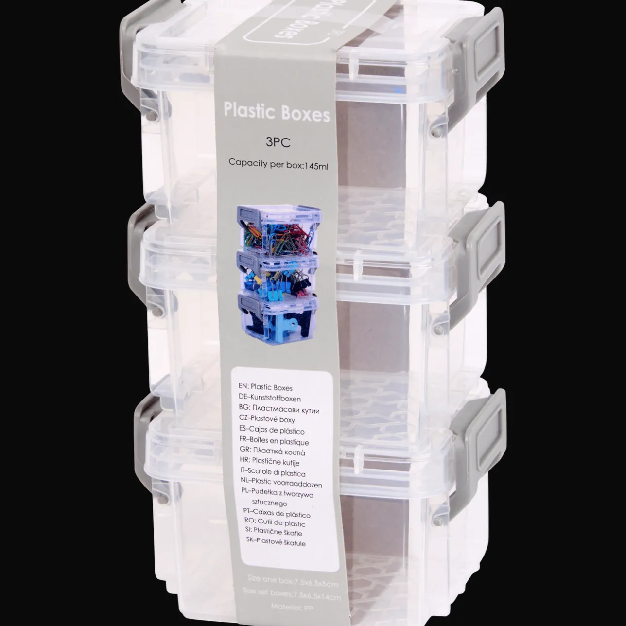 Action Plastic opbergdozenset> Woonaccessoires