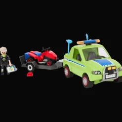 Playmobil Action Heroes voertuig groenbeheer met grasmaaier> Spellen