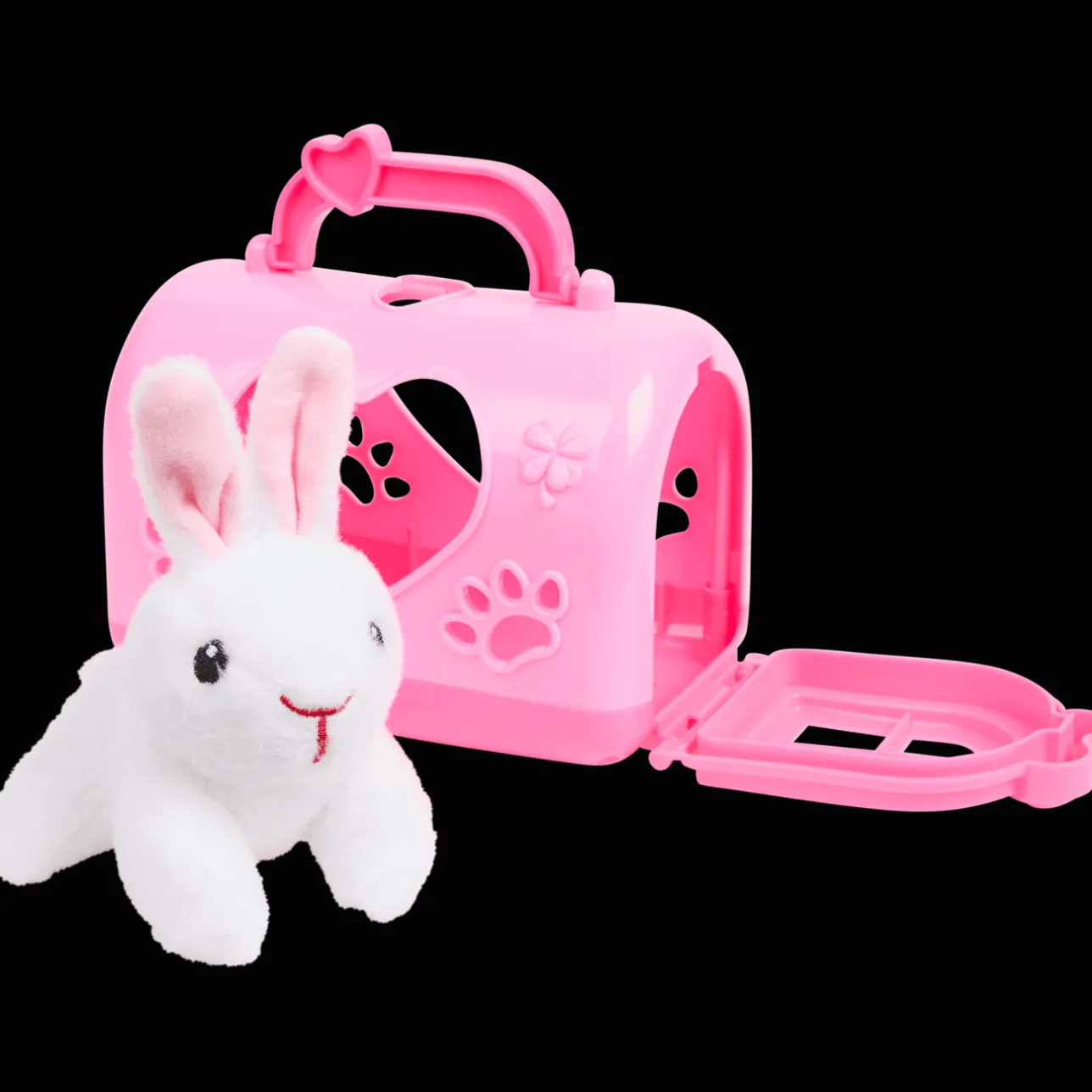 Action Pluchen dier in draagkoffer> Knuffels & Poppen