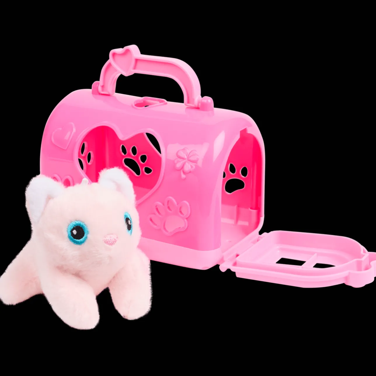 Action Pluchen dier in draagkoffer> Knuffels & Poppen