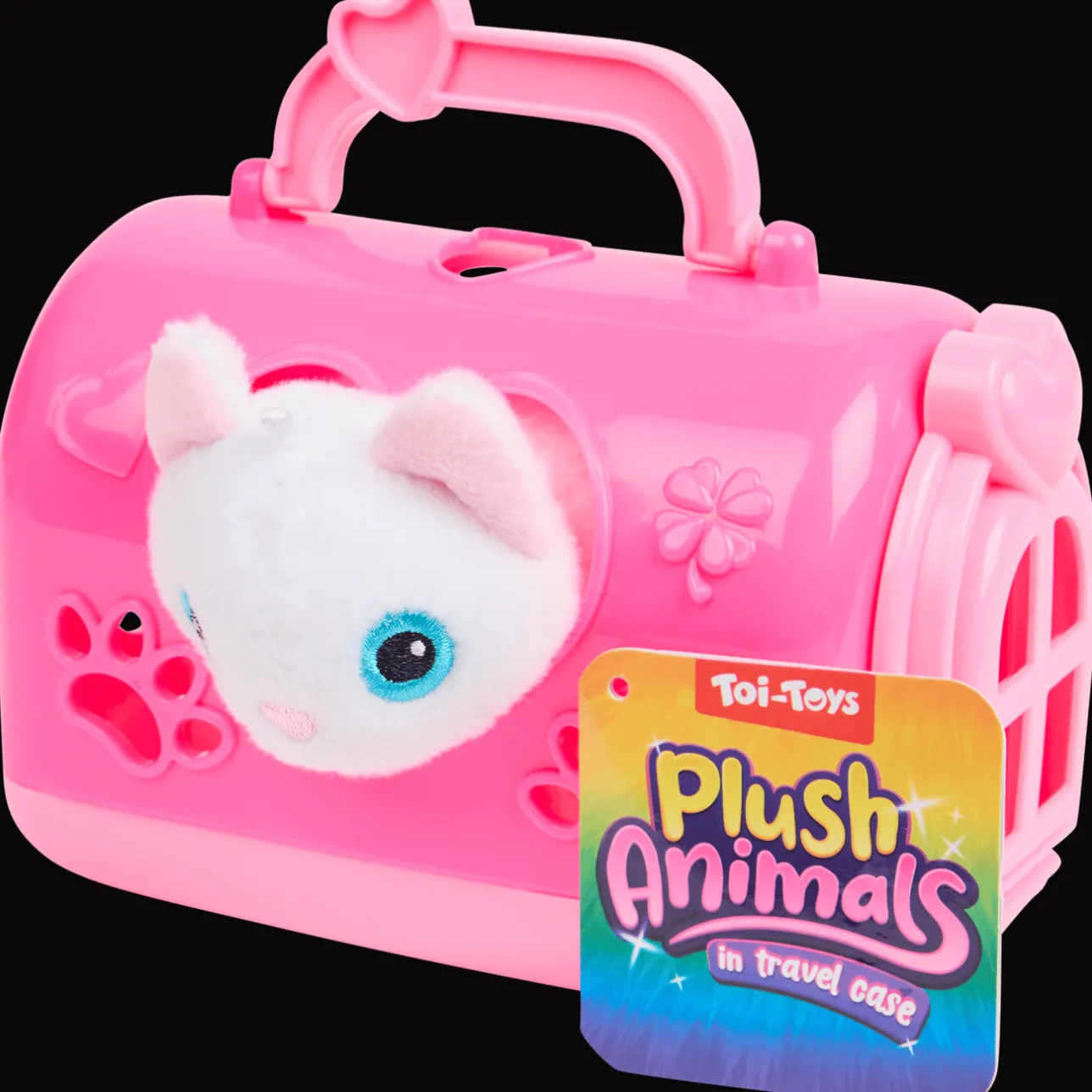 Action Pluchen dier in draagkoffer> Knuffels & Poppen
