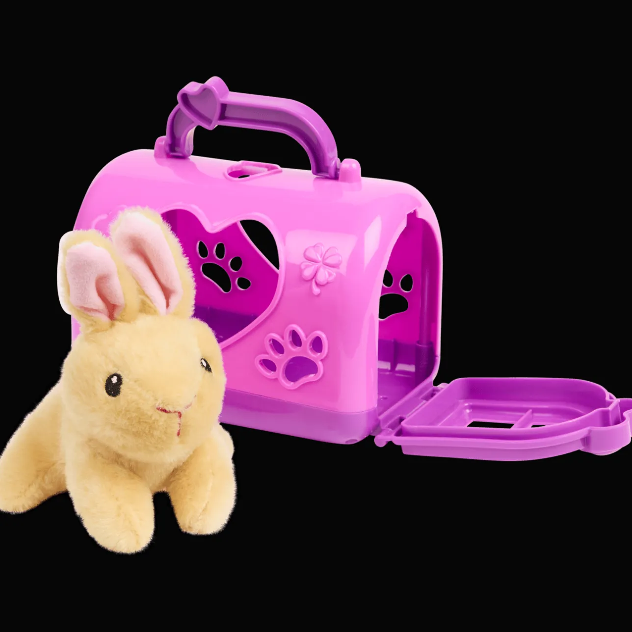 Action Pluchen dier in draagkoffer> Knuffels & Poppen