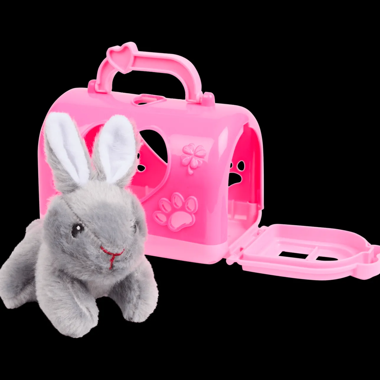 Action Pluchen dier in draagkoffer> Knuffels & Poppen