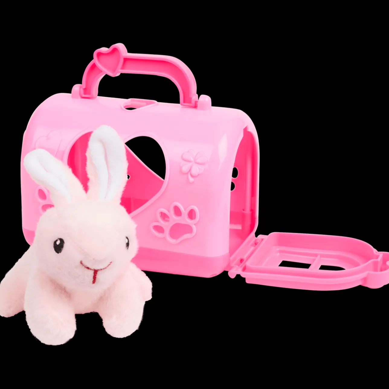 Action Pluchen dier in draagkoffer> Knuffels & Poppen