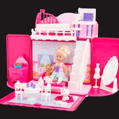 Action Pop met opvouwbaar poppenhuis> Spellen