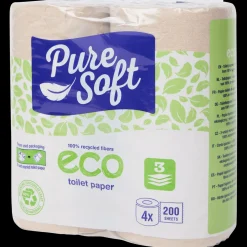 Pure Soft eco toiletpapier> Toilet- & Keukenpapier