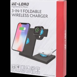 Re-load 3-in-1 draadloze oplader> Powerbanks & Opladers