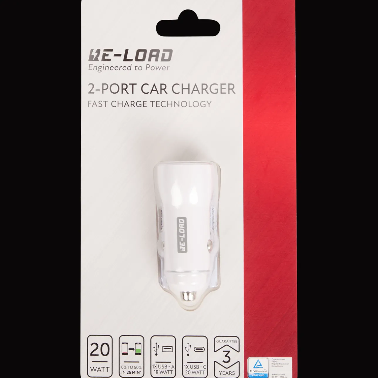 Re-load USB dual auto-snellader> Powerbanks & Opladers