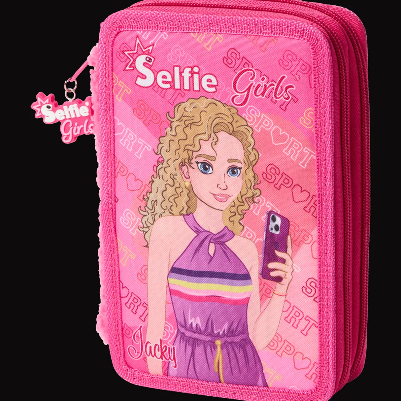 Action Selfie Girls gevulde etui> Schrijfwaren