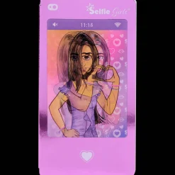 Action Selfie Girls smartphone notitieblokje><noscript><img width=