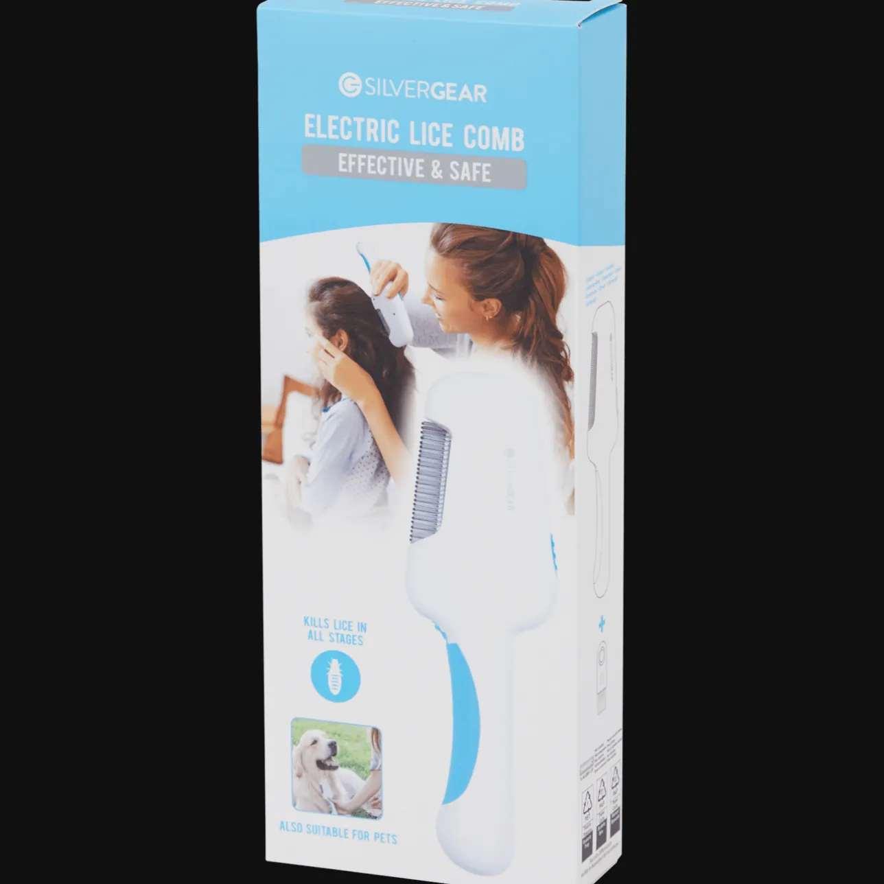 Action Silvergear elektrische luizenkam> Insectenbestrijding|Ongediertebestrijding