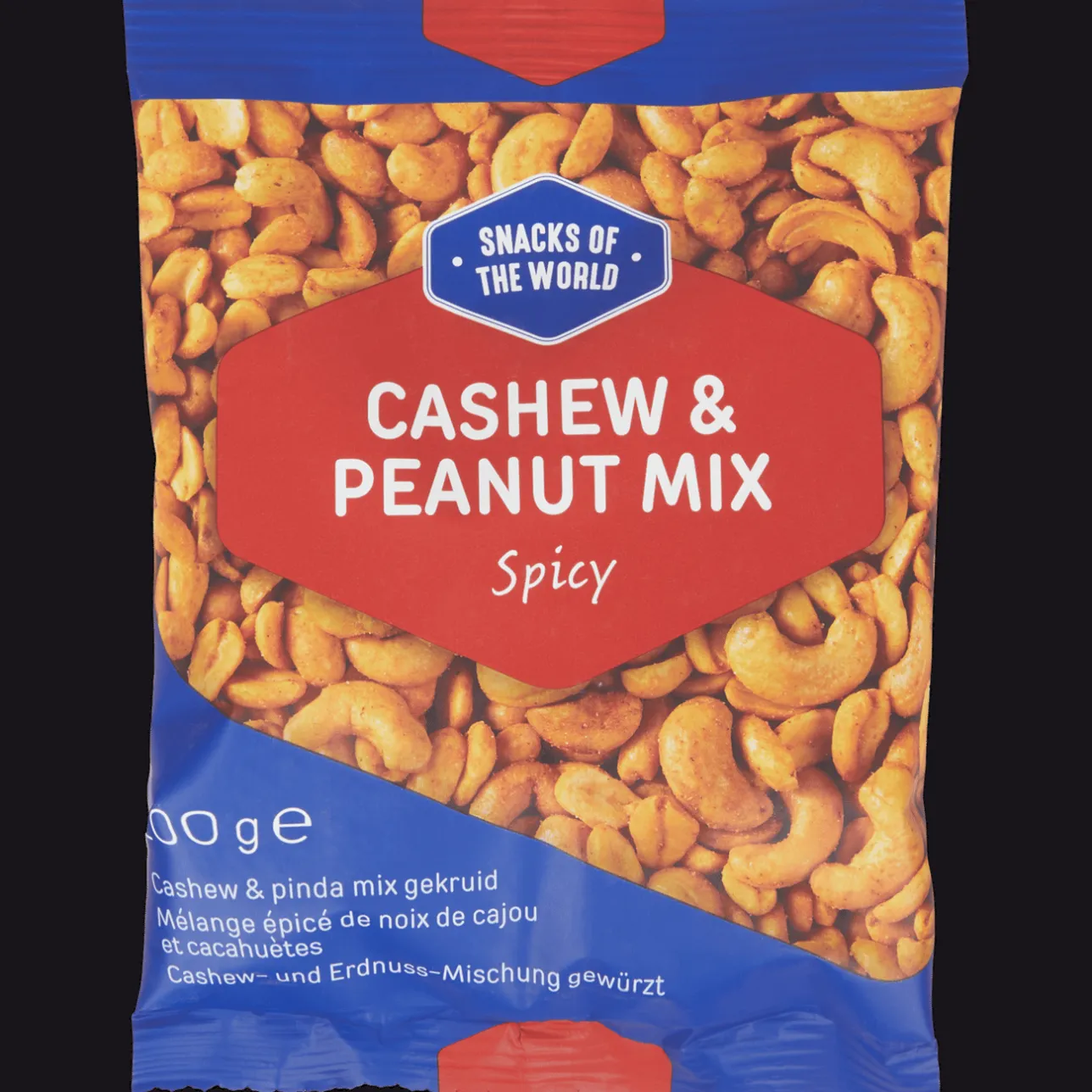 Action Snacks of the World Cashew en Pinda Mix Spicy> Chips