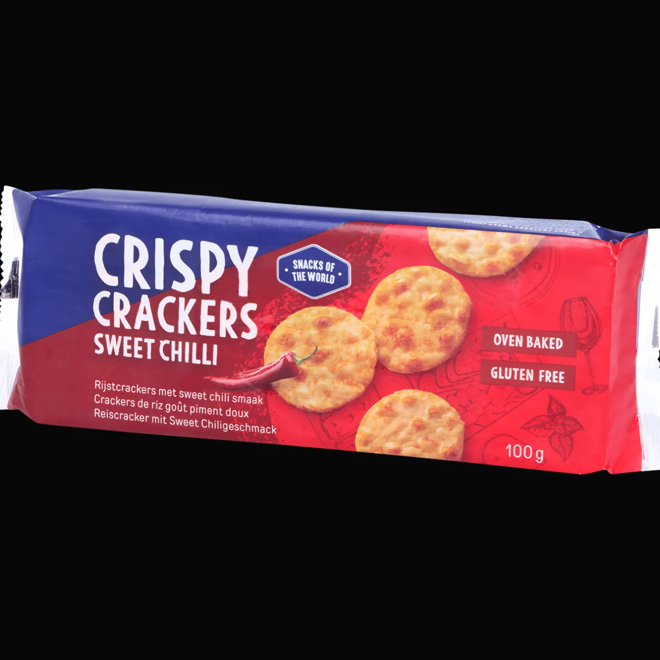 Action Snacks of the World Crispy Crackers Sweet Chilli> Chips