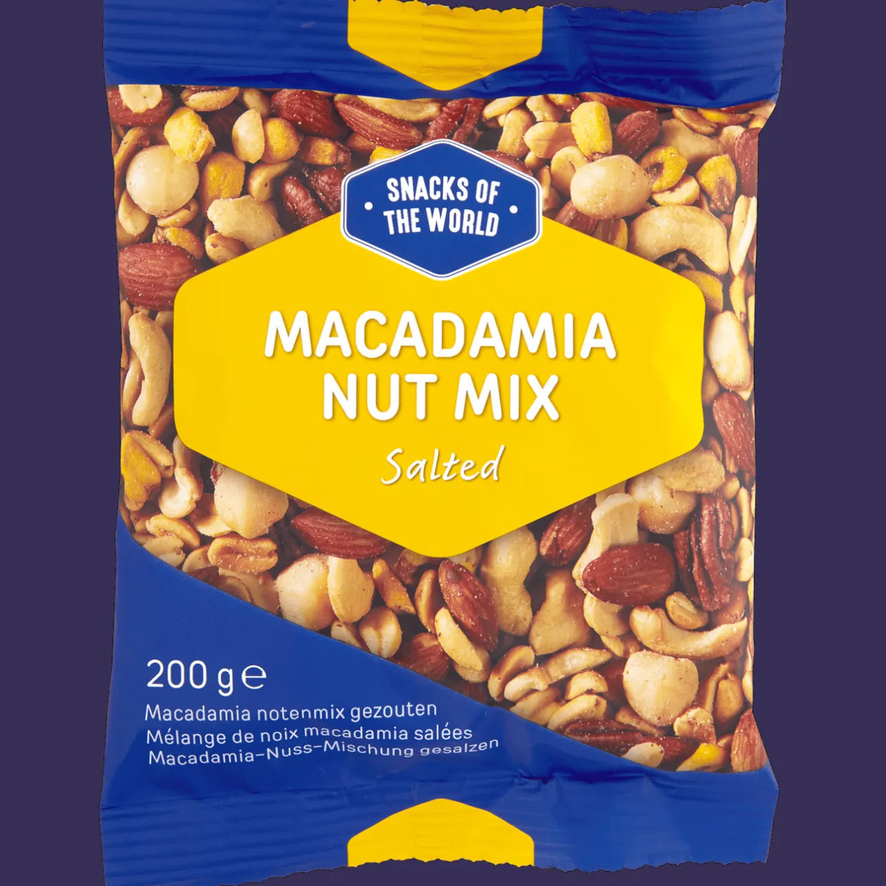 Action Snacks of the World macadamia notenmix> Noten & Snacks