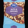 Action Snacks of the World noten en rozijnen> Chips