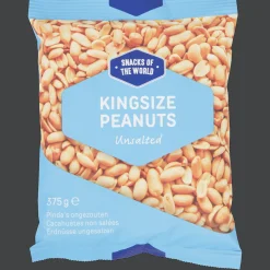 Action Snacks of the World ongezouten pinda's> Noten & Snacks
