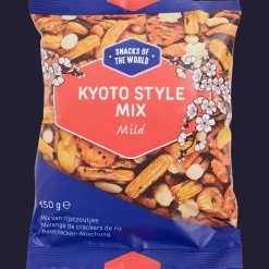 Action Snacks of the World rijstzoutjes mix Kyoto Style> Noten & Snacks