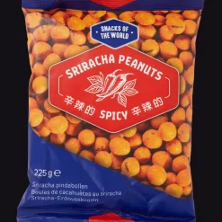 Action Snacks of the World sriracha pindabollen Spicy> Noten & Snacks