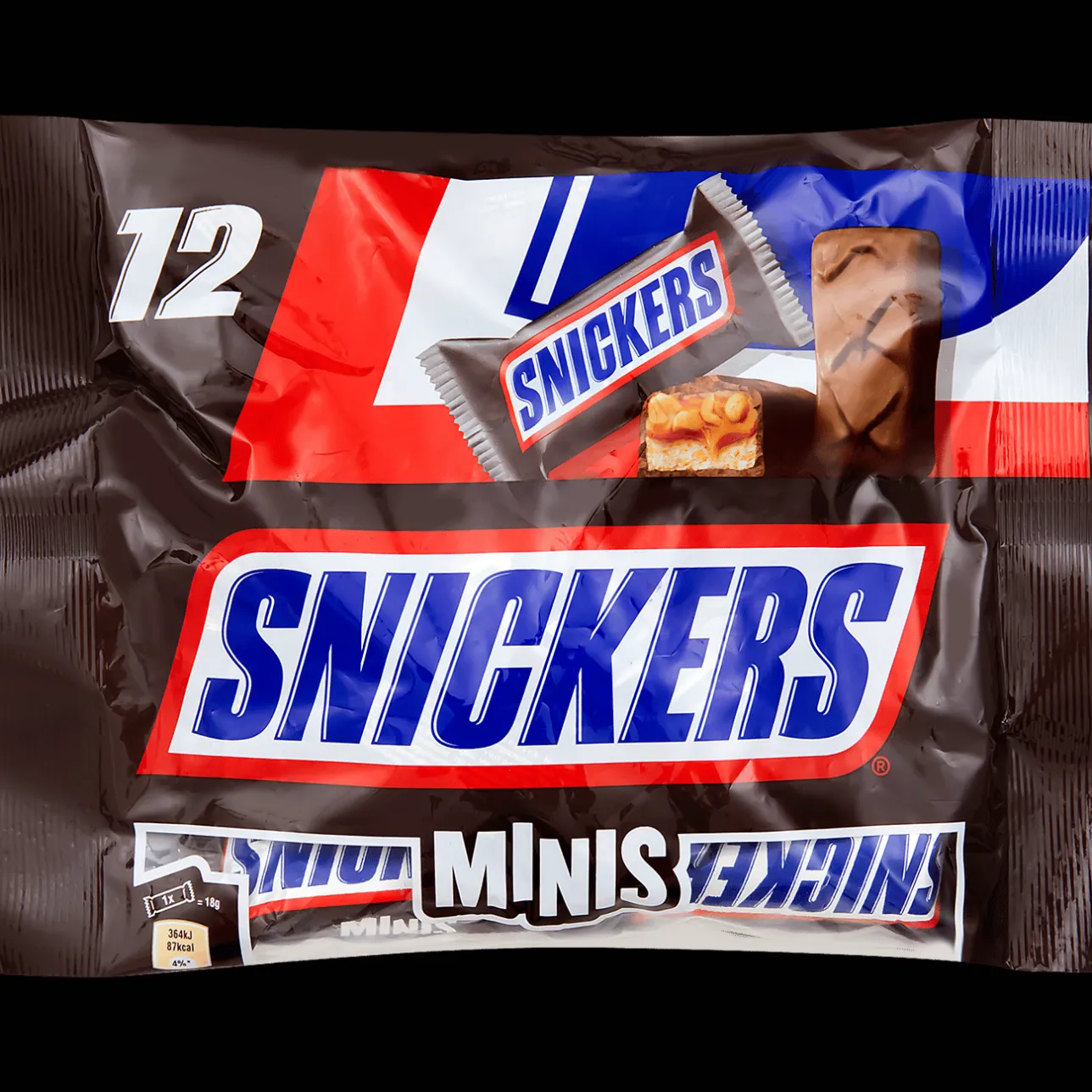 Snickers Mini's> Chocolade