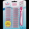 Soft Touch scheermes met extra mesjes>Heren Ontharen & Scheren