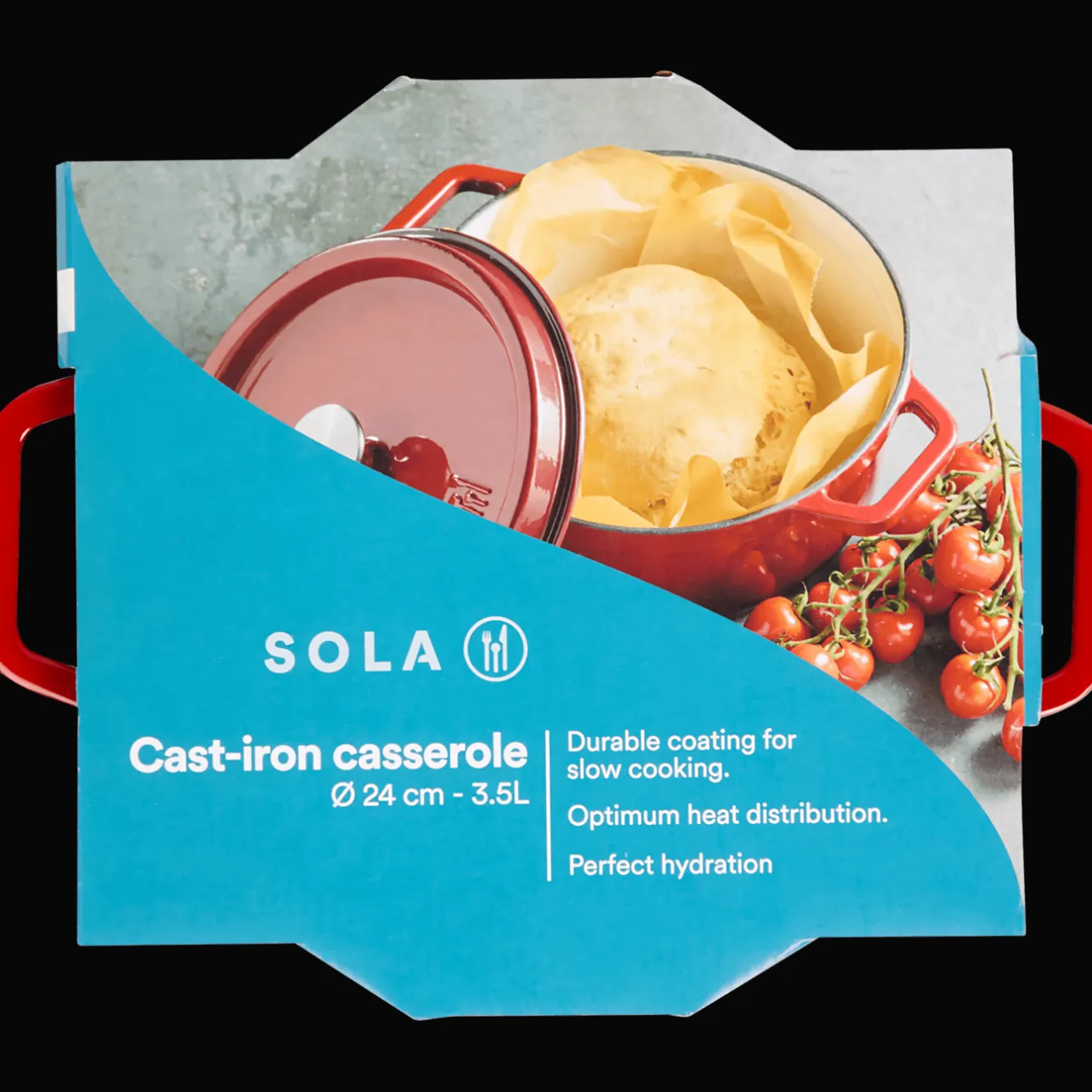 Sola braadpan> Pannen