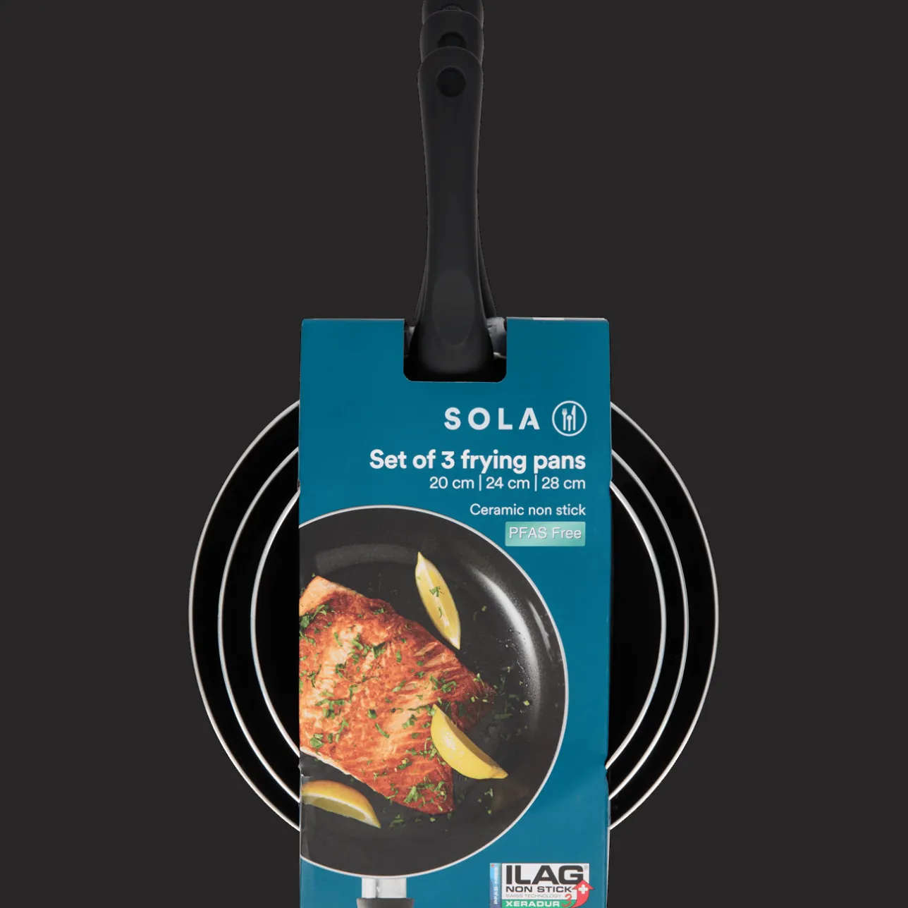Sola koekenpannenset> Pannen