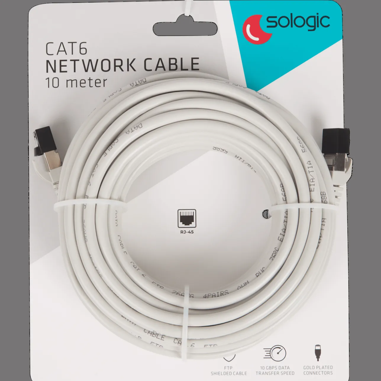 Action Sologic FTP netwerkkabel Cat 6 LAN> Kabels & Splitters