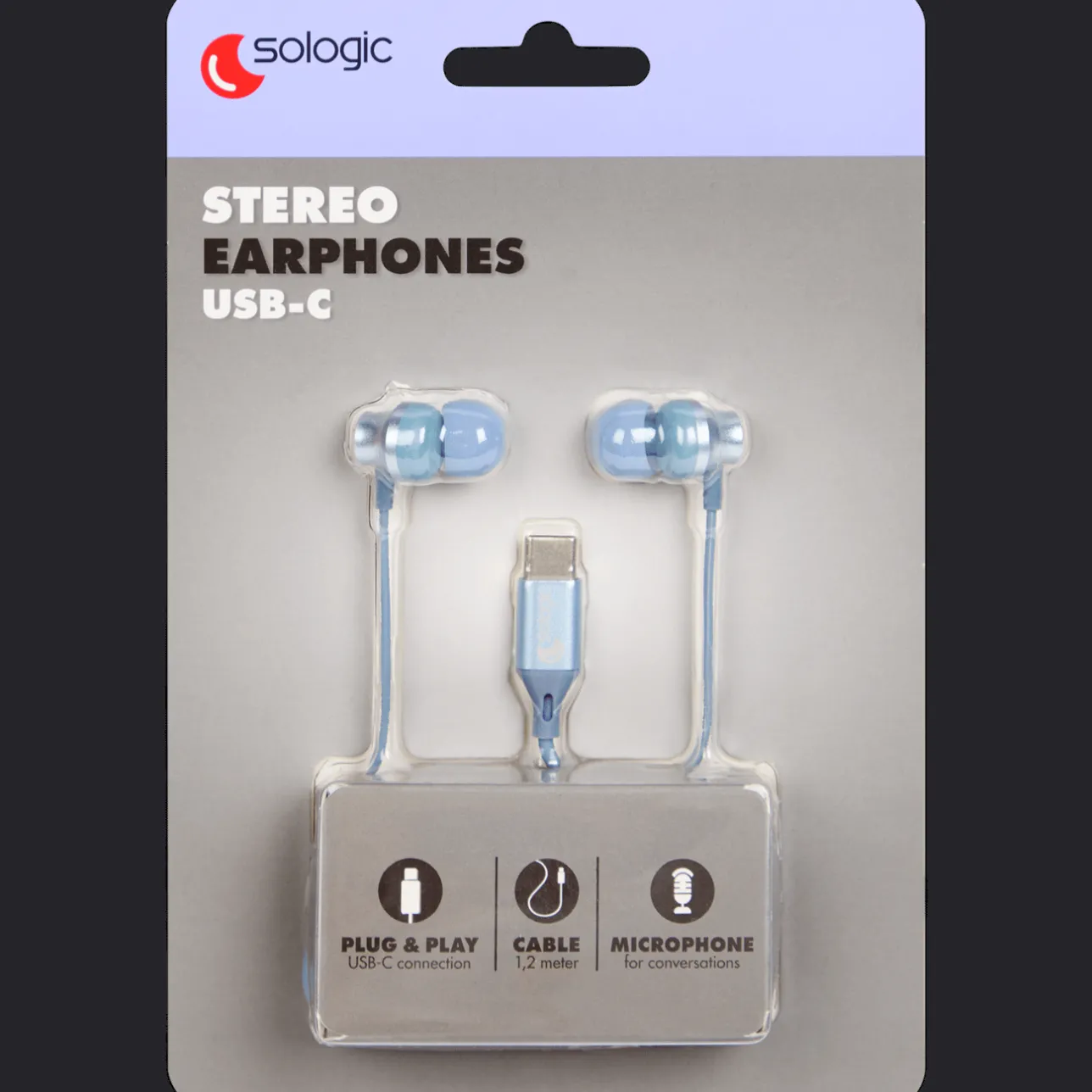 Action Sologic oordopjes USB-C> Koptelefoons