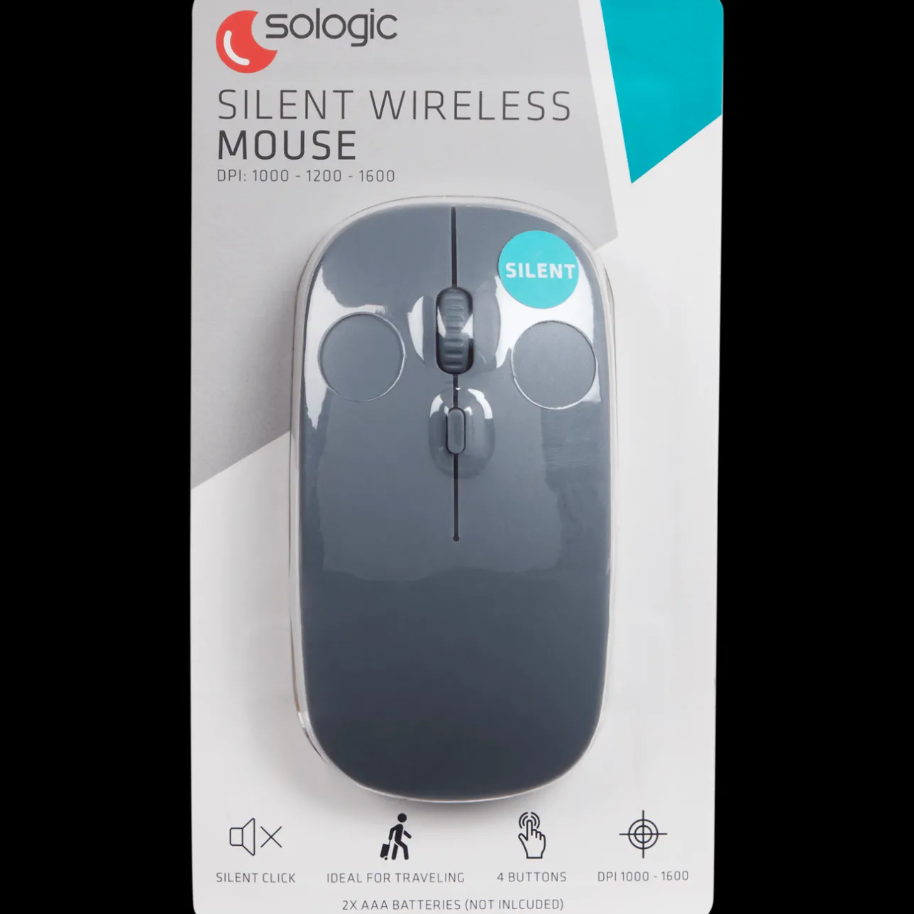 Action Sologic stille draadloze muis> Gaming