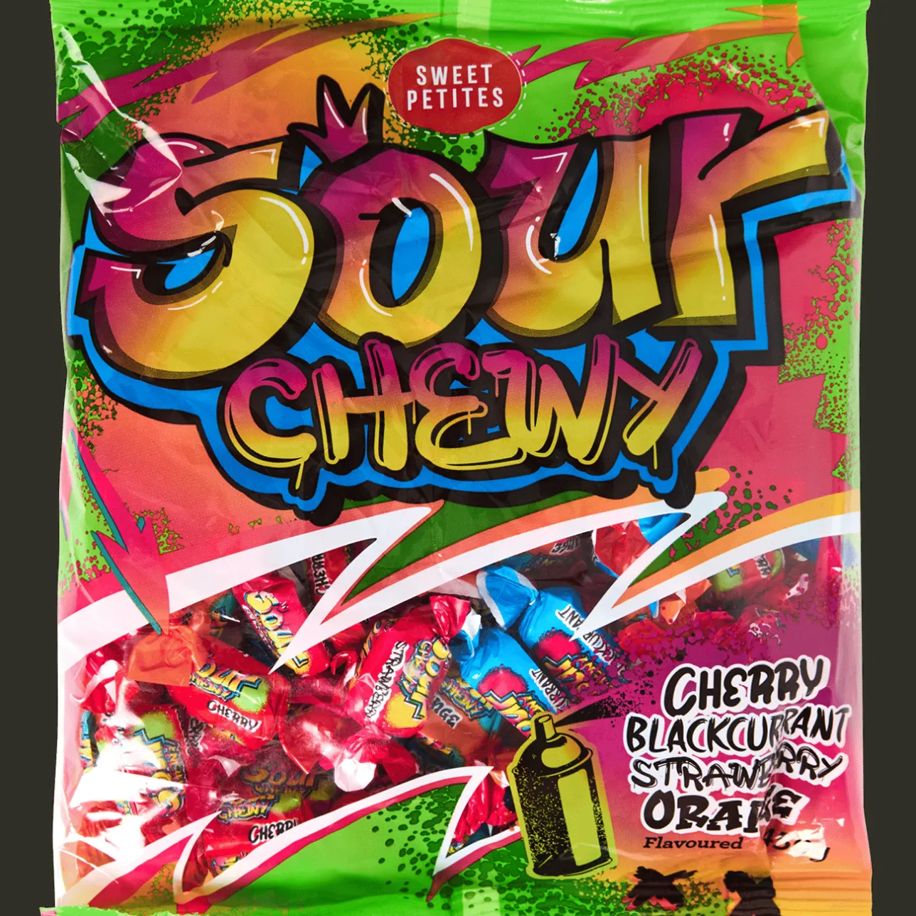 Action Sour Chewy> Drop & Snoep