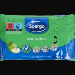 Spargo vochtige schoonmaakdoekjes XXL> Schoonmaakartikelen