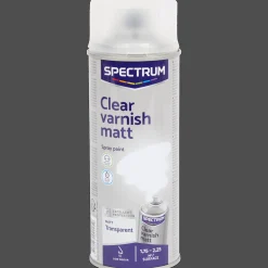 Spectrum blanke lak matte spuitverf transparant> Verf