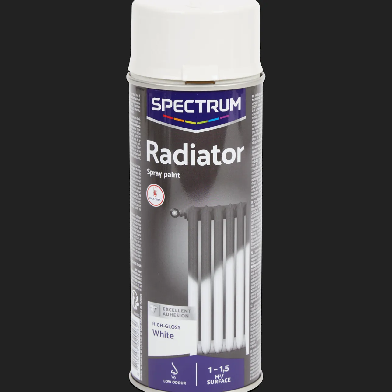 Spectrum hoogglans radiator spuitverf wit> Verf