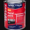 Spectrum 2-in-1 zijdeglans metaallak zwart> Verf