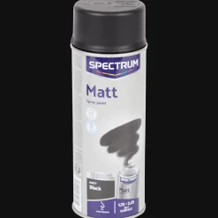 Spectrum matte spuitverf zwart> Verf