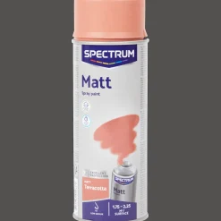 Spectrum matte spuitverf terracotta> Verf