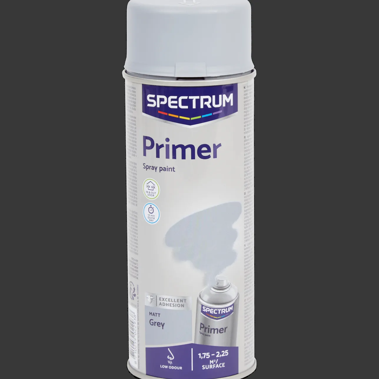 Spectrum primer spuitverf mat grijs> Verf