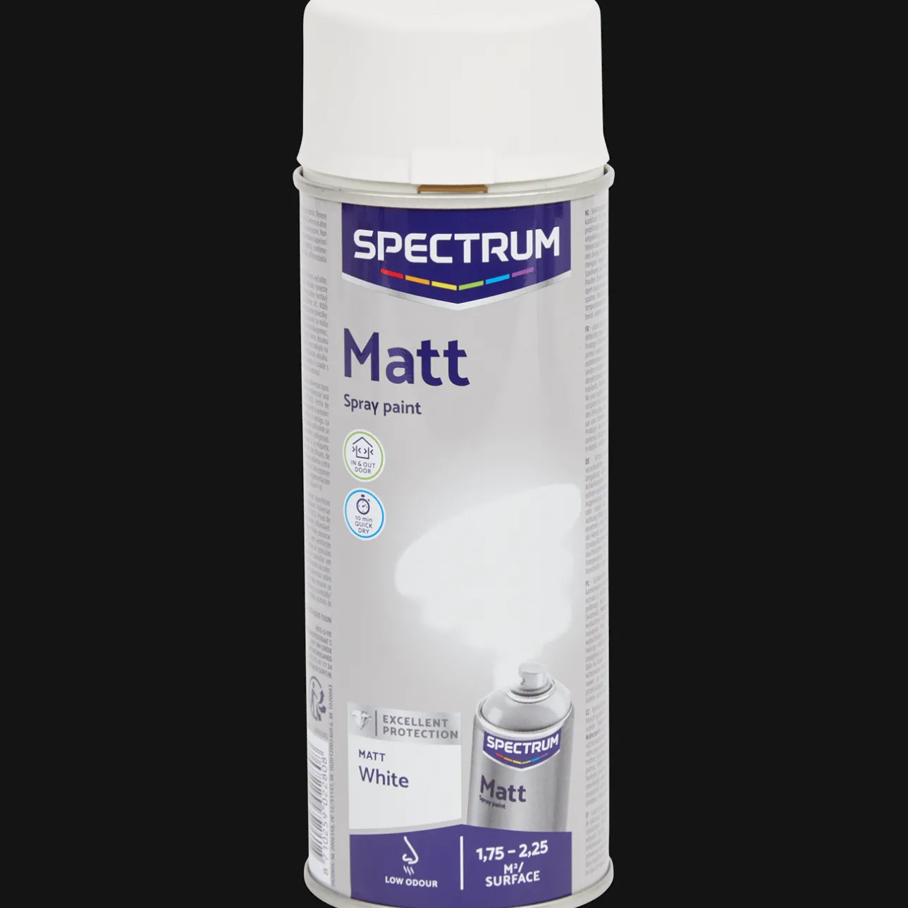 Spectrum spuitverf mat wit> Verf
