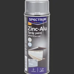 Spectrum zink-alu spuitverf zilver> Verf