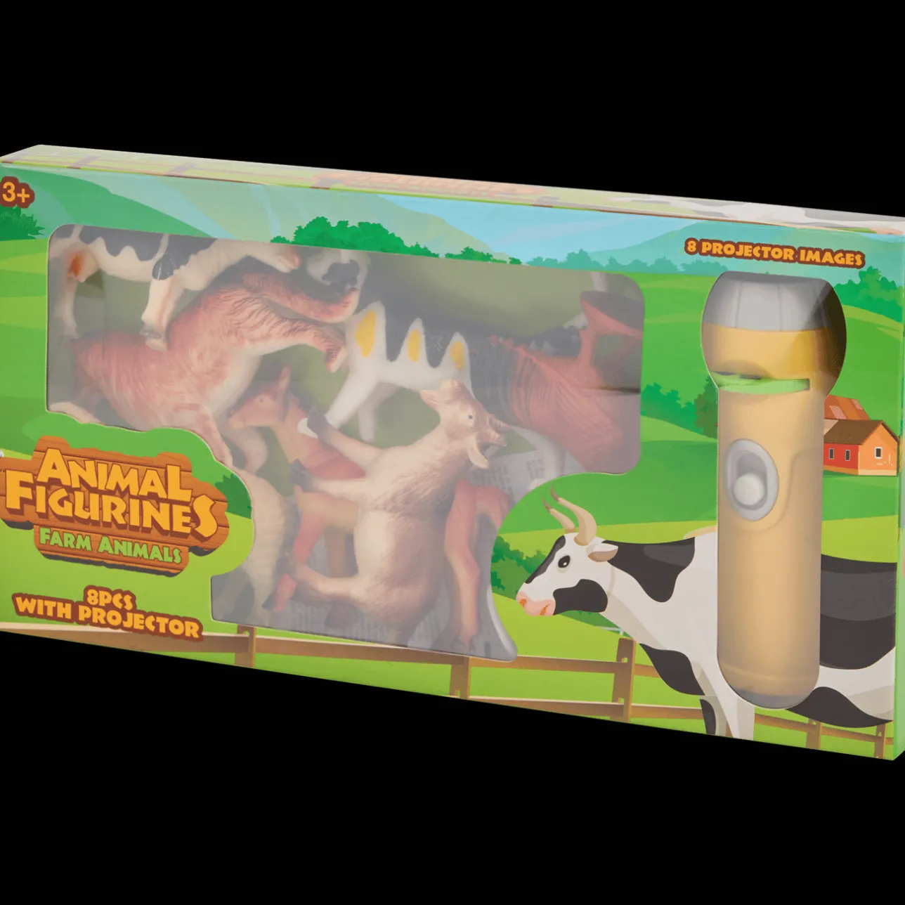 Action Speelgoeddieren met projectorzaklamp> Spellen