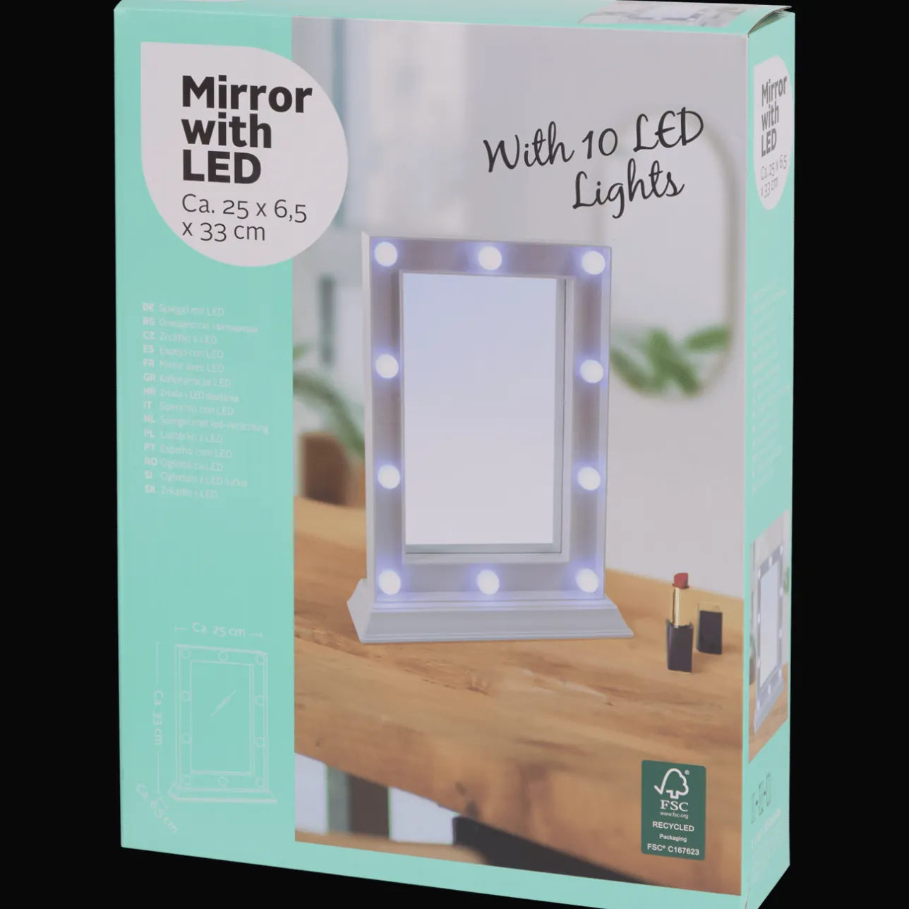 Action Spiegel met ledverlichting> Gezondheid