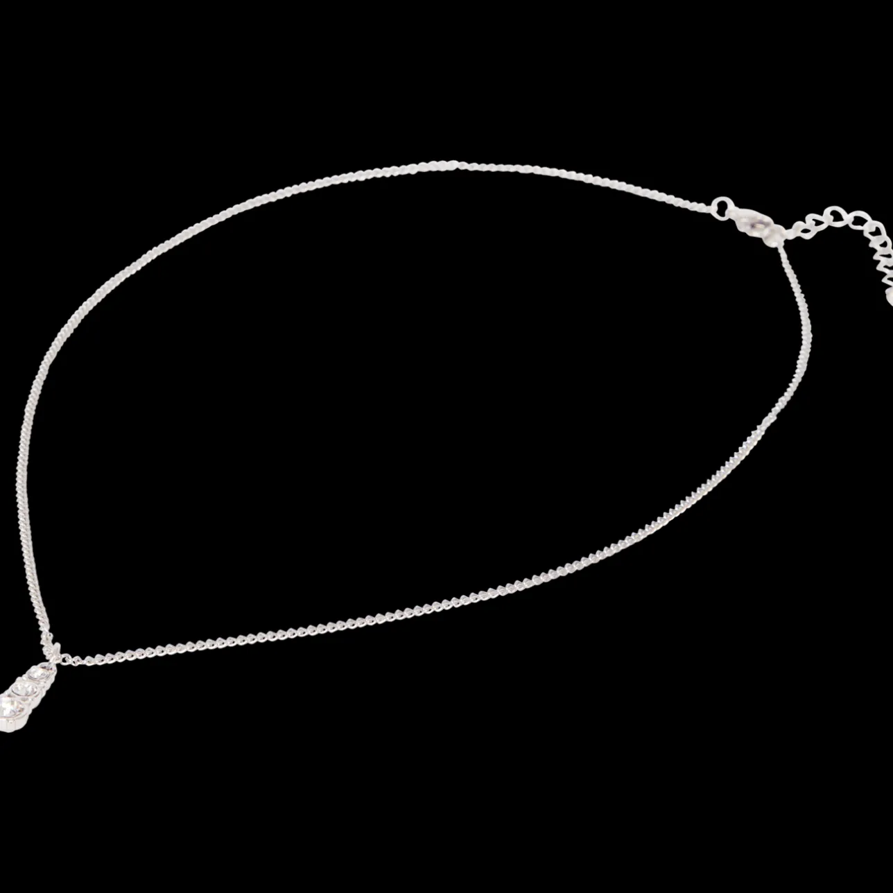 Action Stalen ketting met Swarovski-kristallen> Horloges & Sieraden