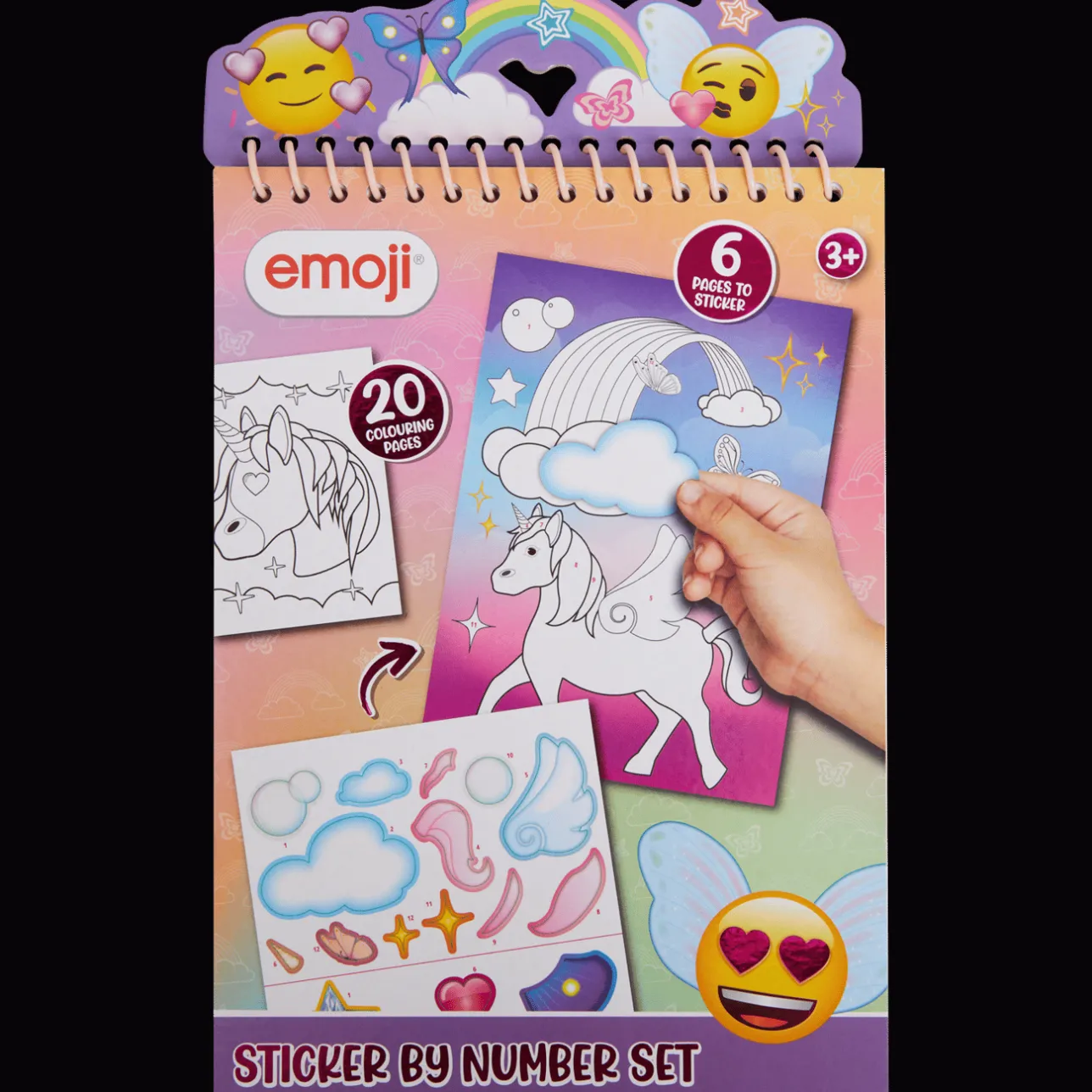 Action Sticker op nummer> Kleuren & Tekenen