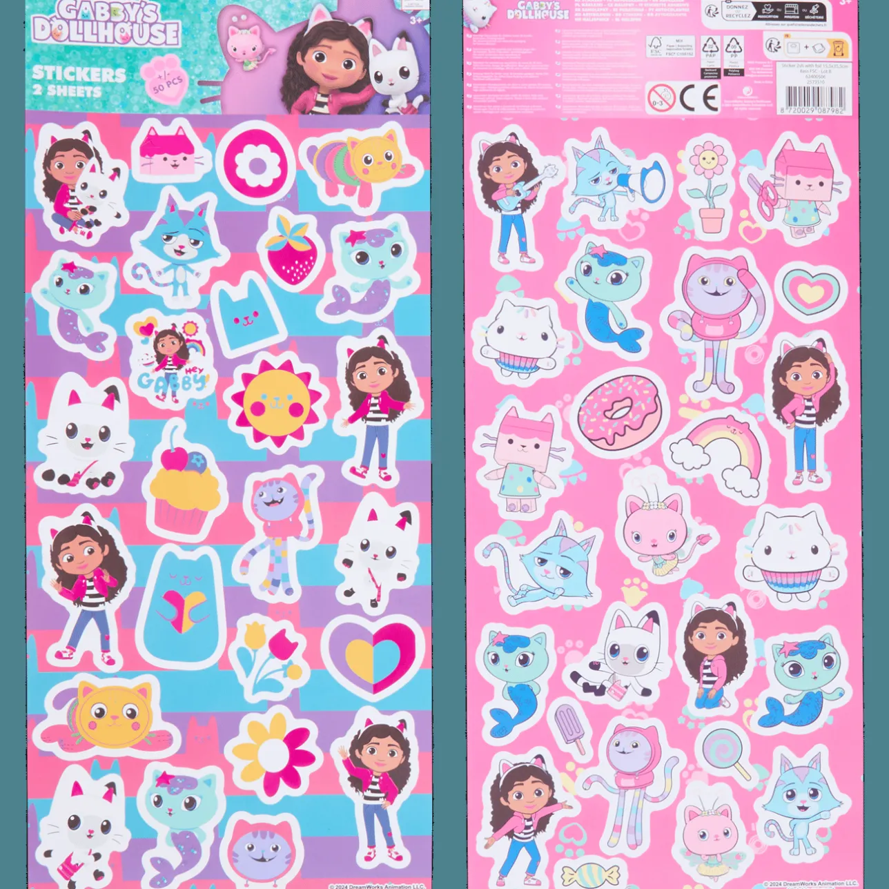 Action Stickervellen> Kinderknutselen|Knutselen