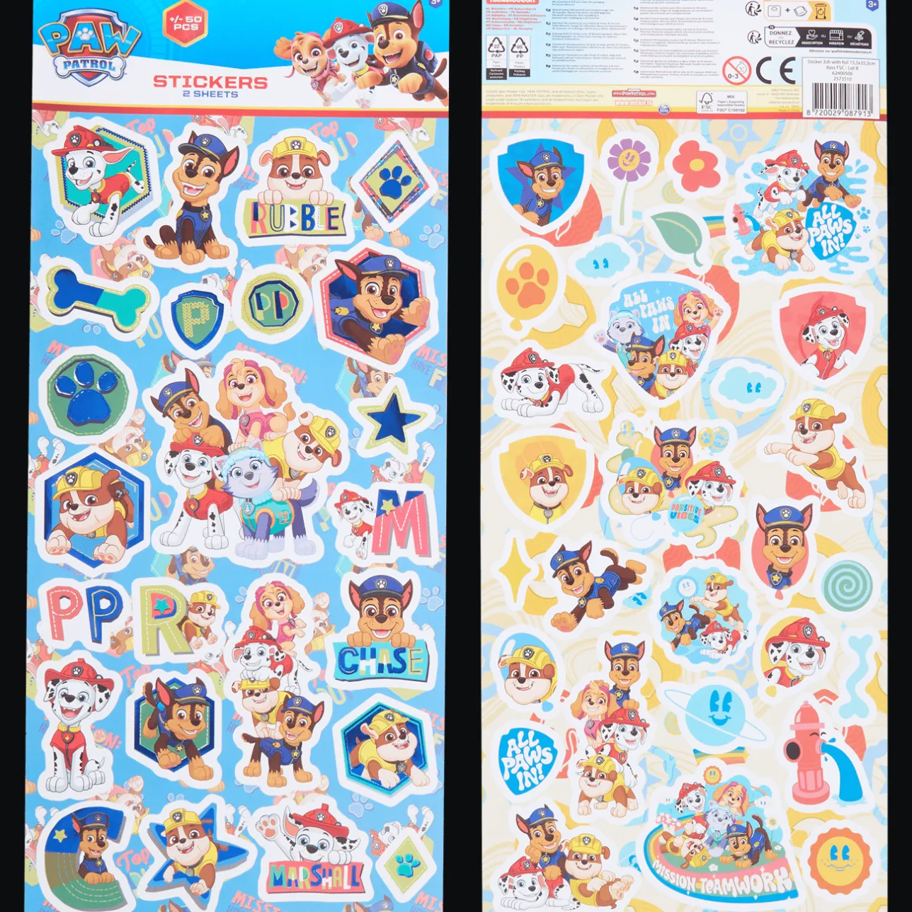 Action Stickervellen> Kinderknutselen|Knutselen