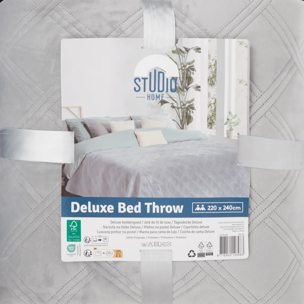 Studio Home velvet bedsprei> Plaids & Dekens