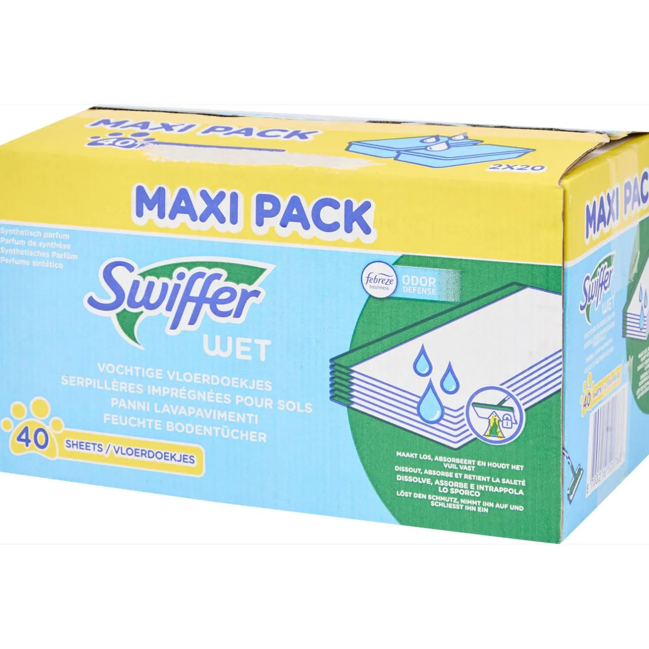 Swiffer Wet vochtige vloerdoekjes> Schoonmaakartikelen