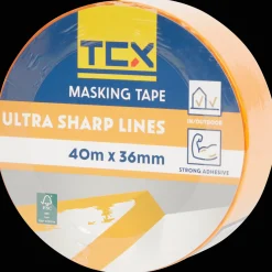 TCX afplaktape> Verfbenodigdheden