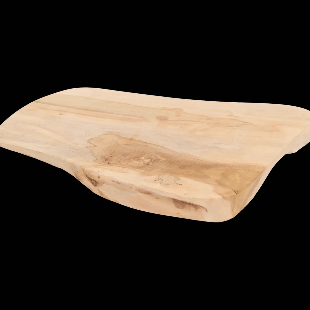 Action Teakhouten plateau> Woonaccessoires|Kaarsenhouders